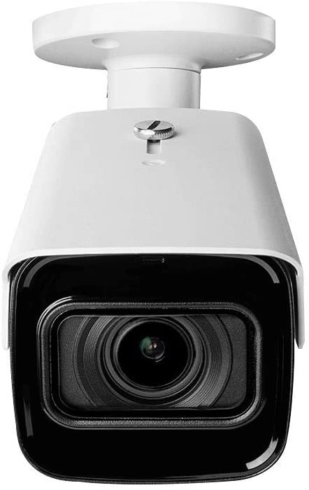 Lorex LNB9292B Indoor/Outdoor 4K Ultra HD Nocturnal Smart IP Motorized Bullet Camera, 4X Optical Zoom, 30FPS, 150ft IR Night Vision, CNV, IP67, Works with N881B/N882B Series, White, 4PK