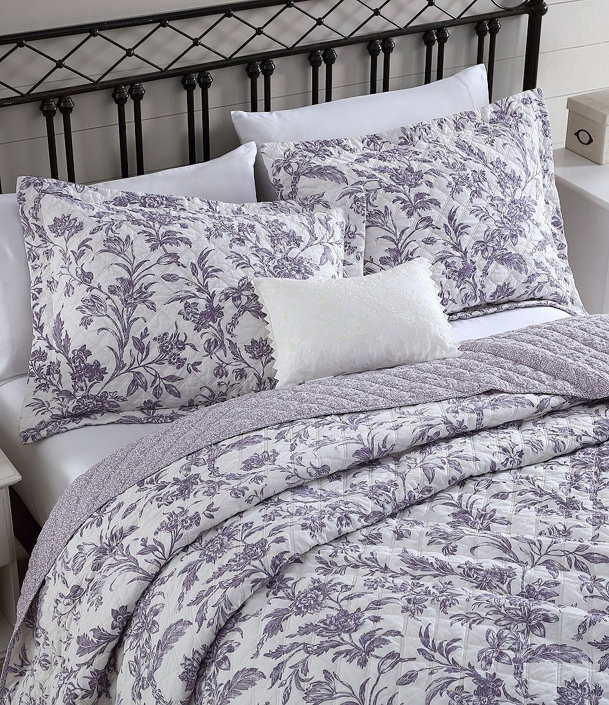 Laura Ashley Delila Floral Quilt Mini Set