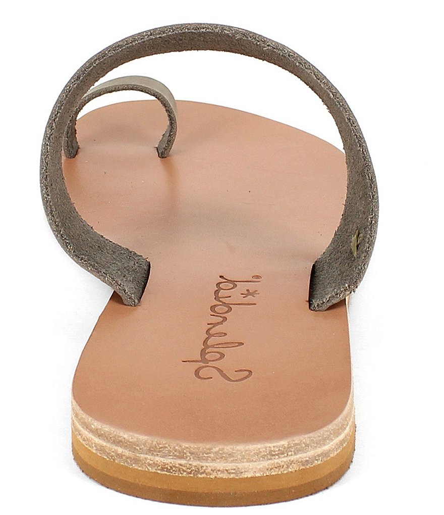 Splendid Serenity Leather Toe Ring Thong Sandals