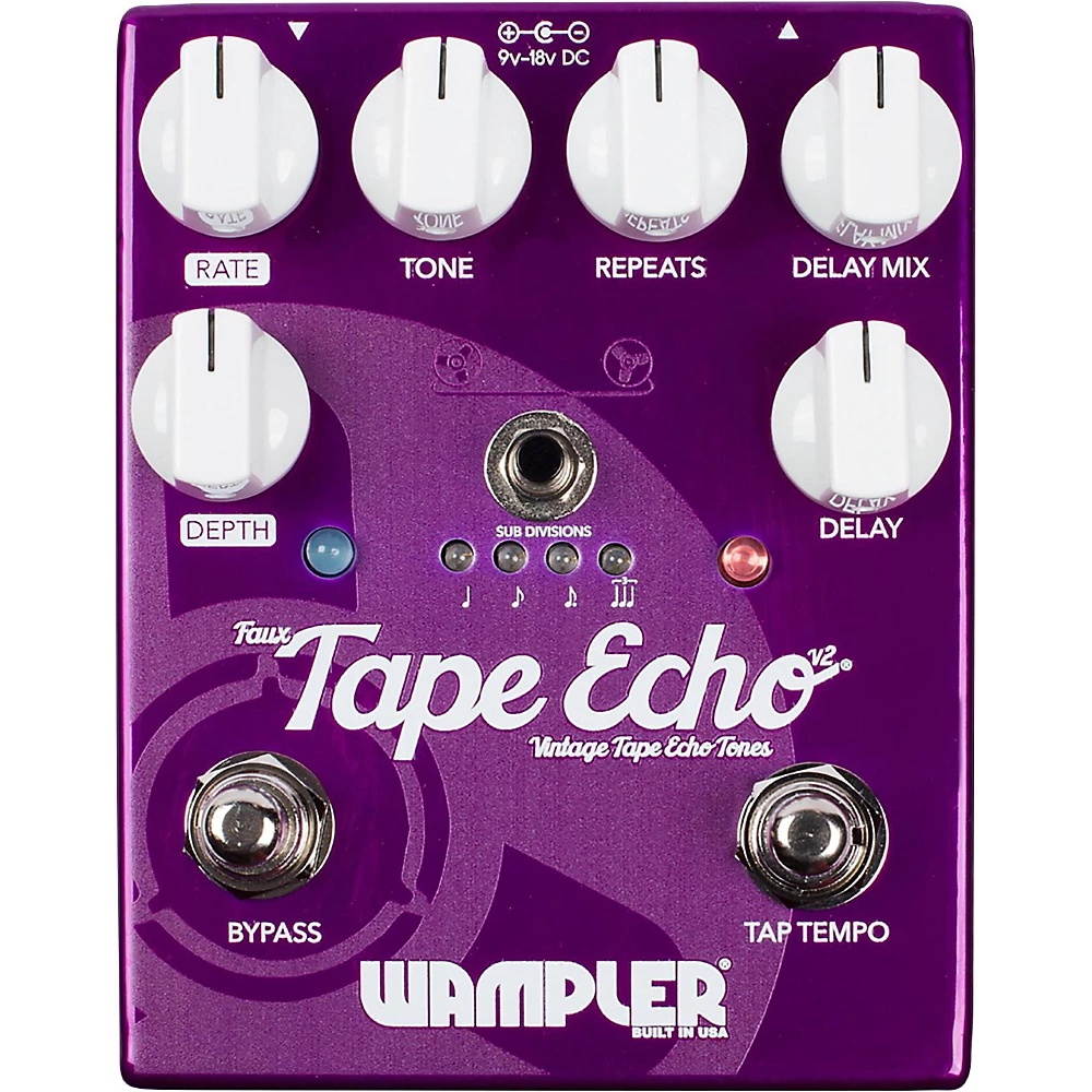 Wampler Faux Tape Echo Delay Pedal