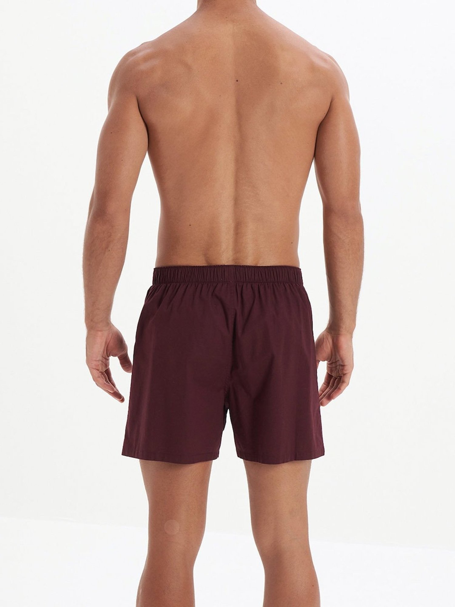 American Eagle Maroon Cotton Regular Fit Boxers