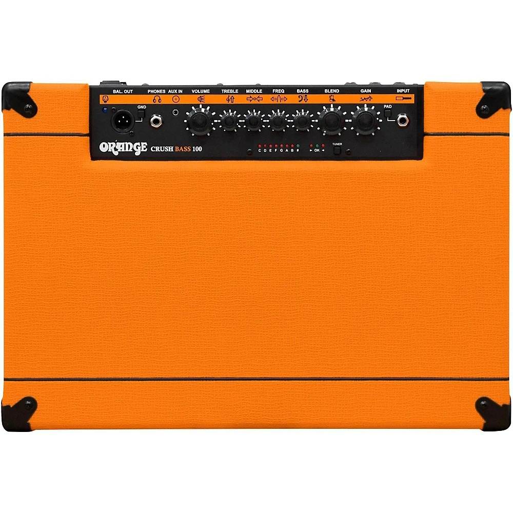 Orange Amplifiers Crush Bass 100 100W 1x15 Bass Combo Amplifier Orange