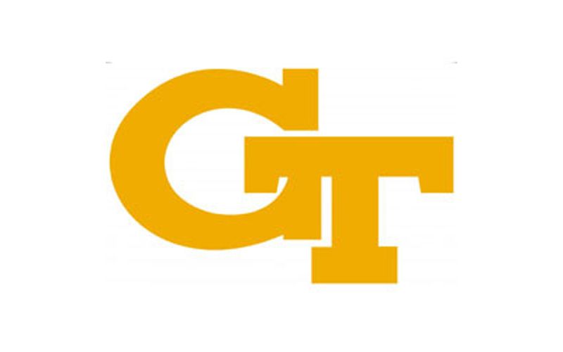 NCAA Self Stick Wall Accent Set - Georgia Tech Yellow Jackets..