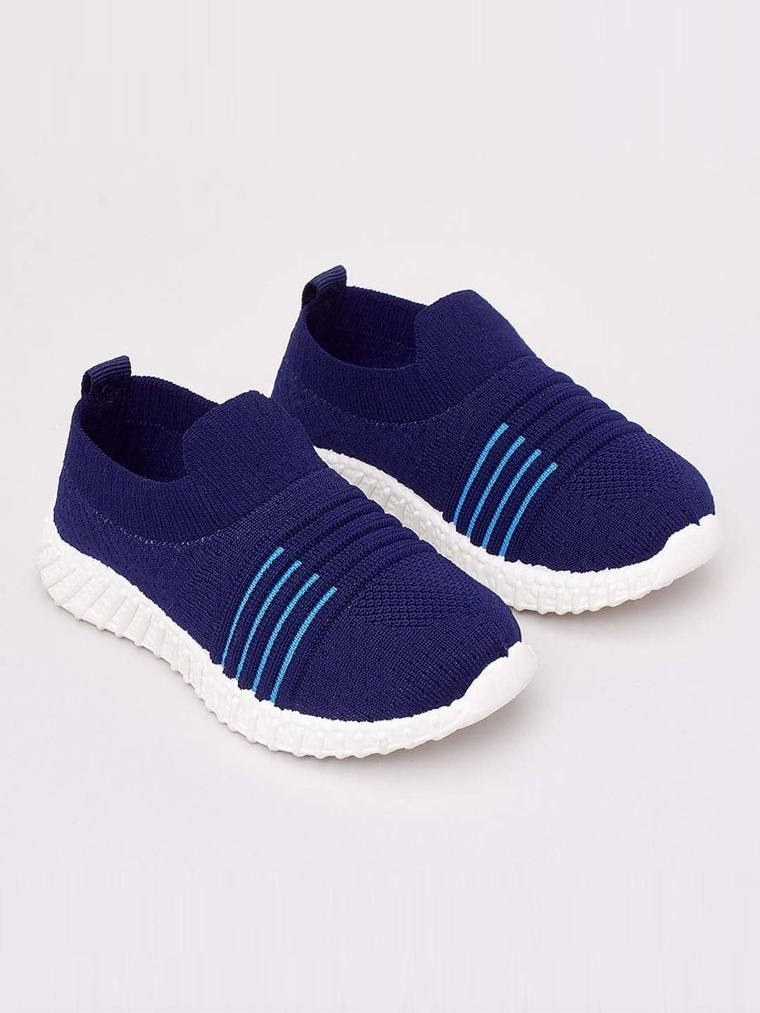 Priaansha Kids Navy Casual Slip-Ons