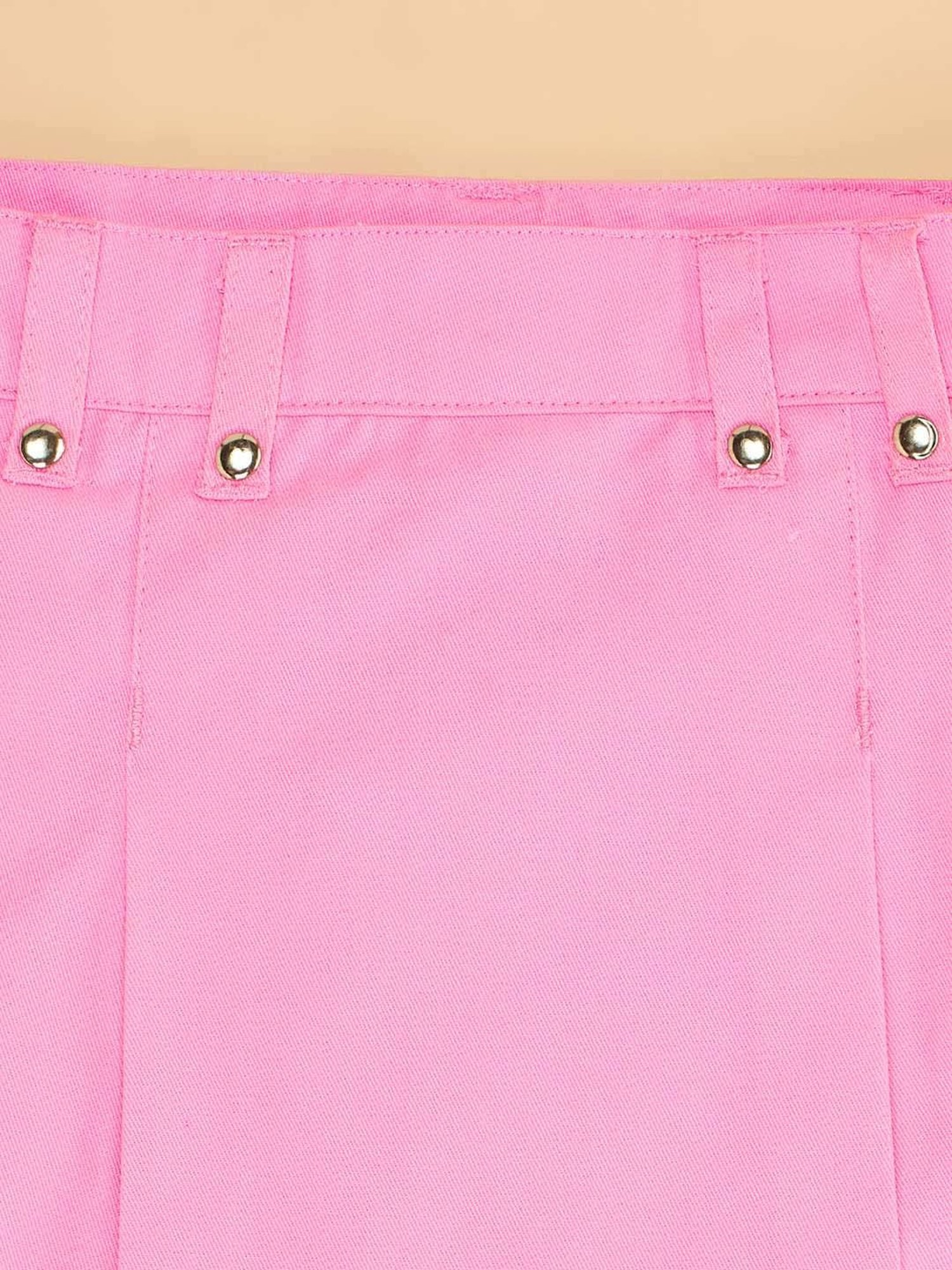 Angel & Rocket Kids Pink Floral Print Skirt