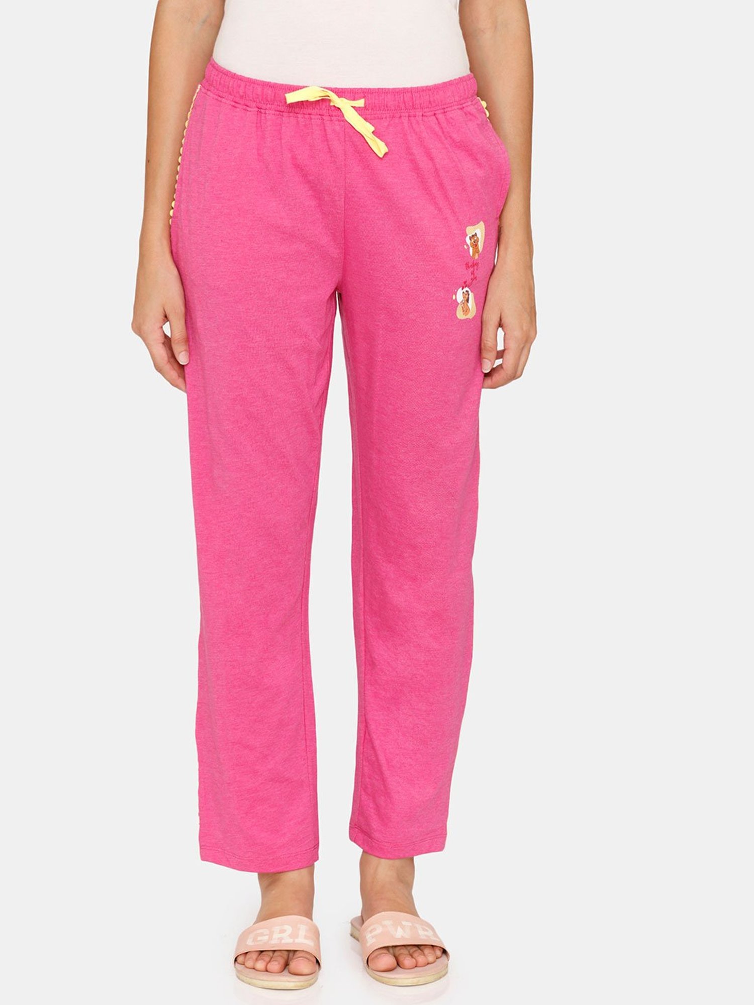 Zivame Pink Pyjamas