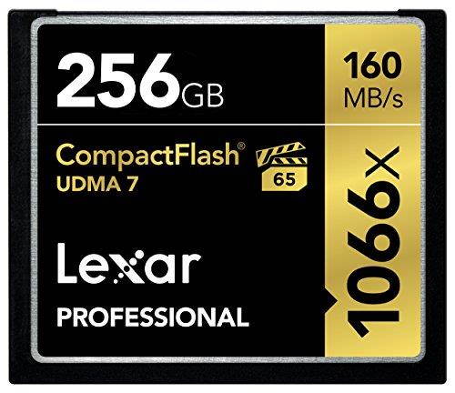 Lexar Professional 256 GB Compact Flash (CF) Flash Card