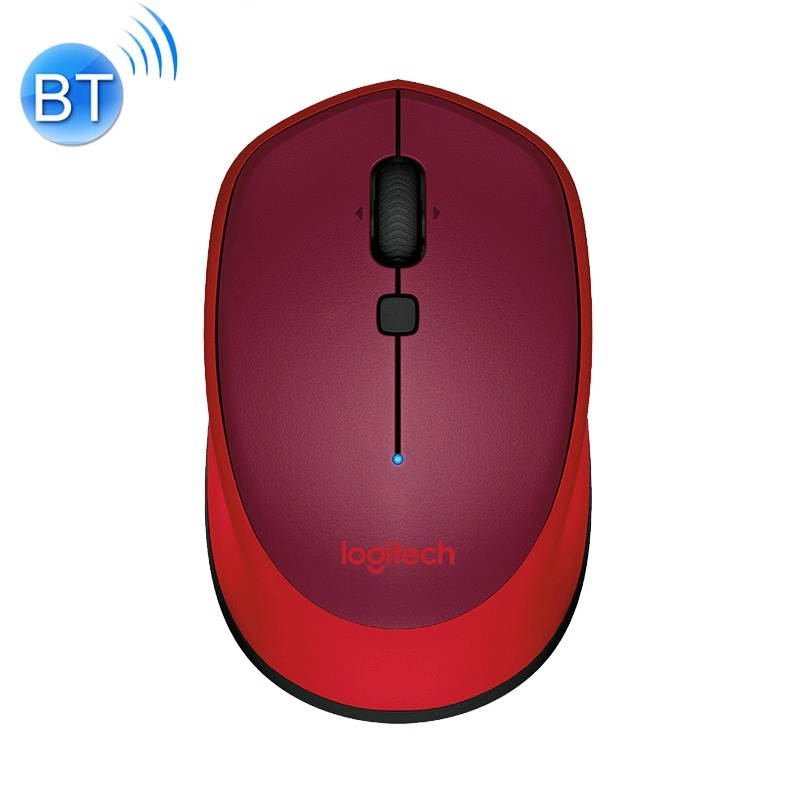Logitech M336 1000DPI Bluetooth 3.0 Symmetrical Design Wireless Bluetooth Optical Mouse