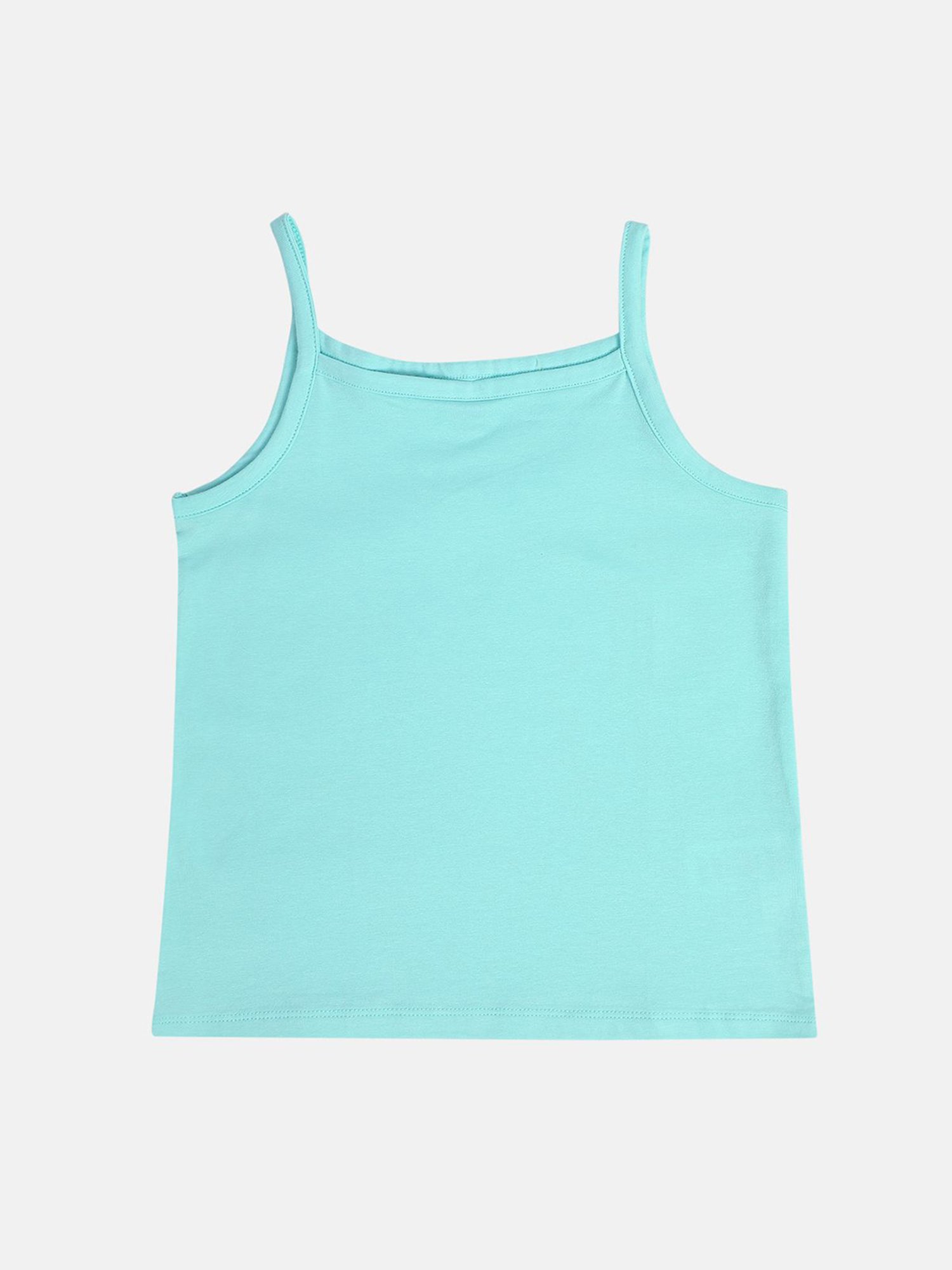 Kiddopanti Kids Black & Pink Solid Camisole (Pack Of 2)