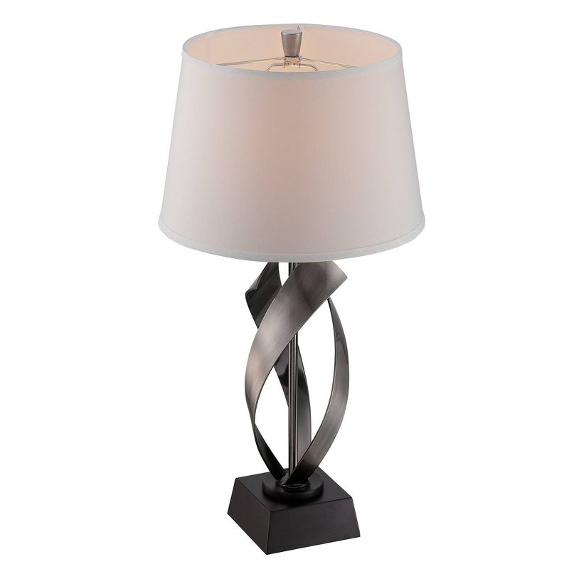 Wayde 1 Light Table Lamp Gun Metal Black (Includes CFL Light Bulb) - Lite Source