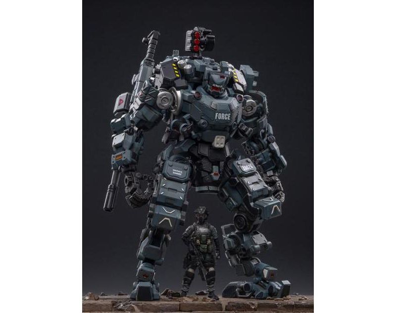 Steelbone Armor Classic Gray Firepower with Pilot | Joy Toy Action figures