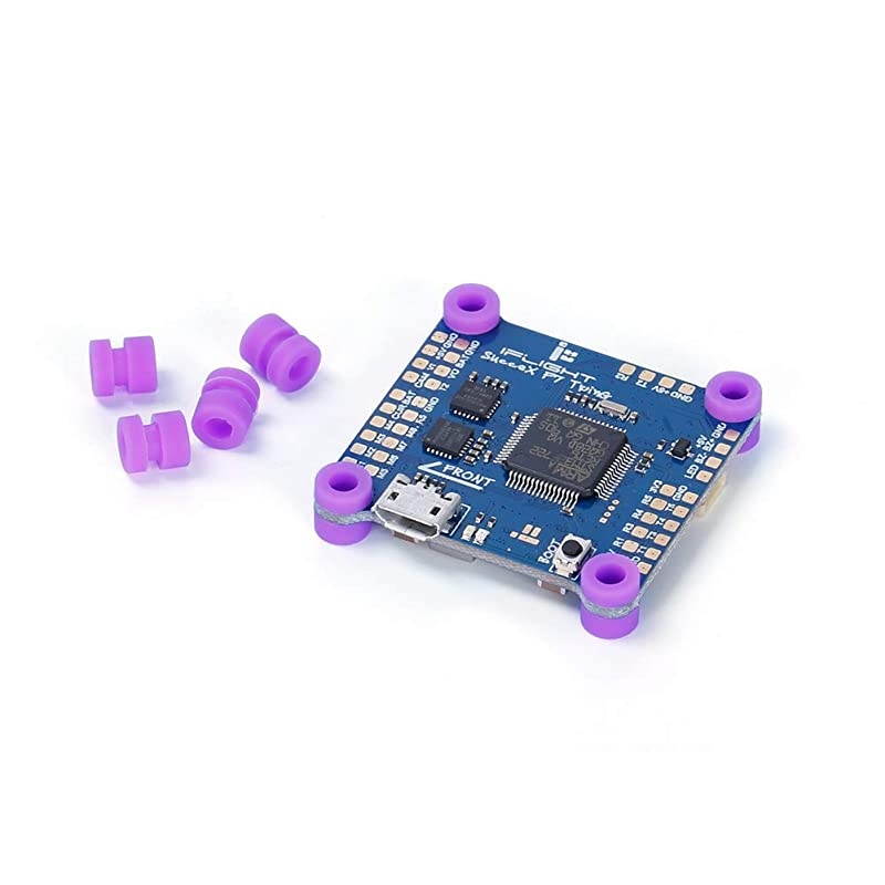 RC Rubber Balls for RC F4 F7 Flight Controller M3 Shock Absorption Balls (Purple)