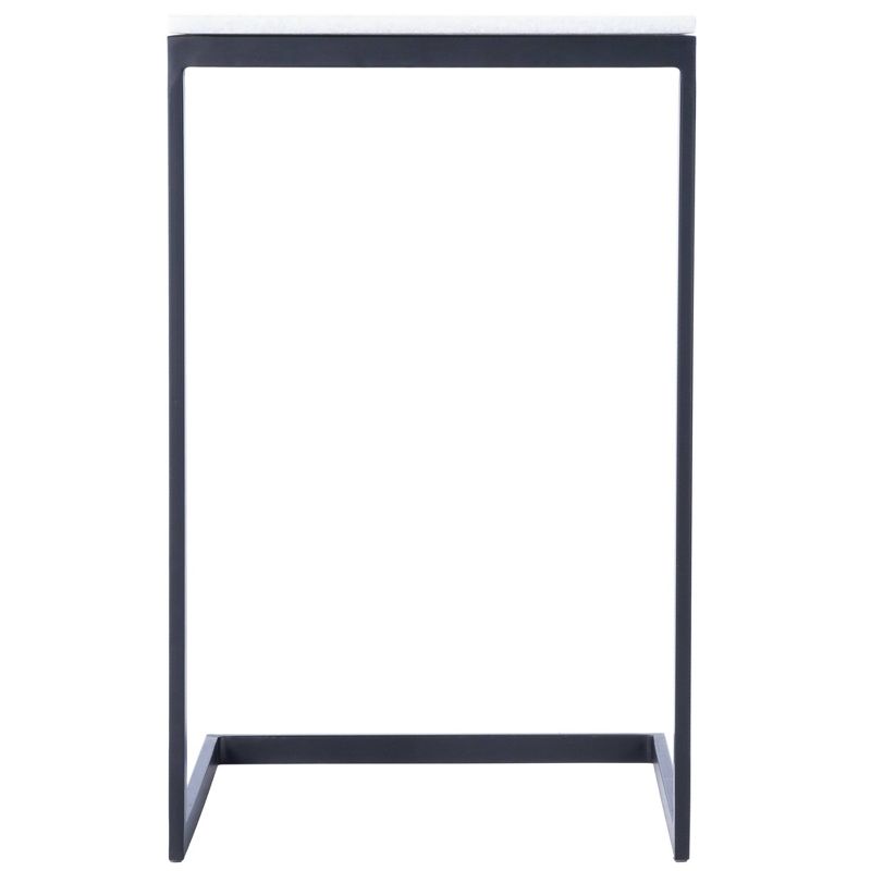 Lawler Metal And Marble End Table Black - Butler Specialty