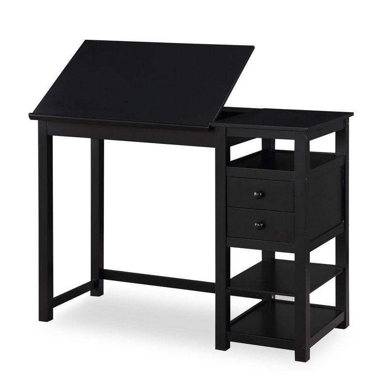 Drafting and Craft Counter Height Desk Black - Dorel Living