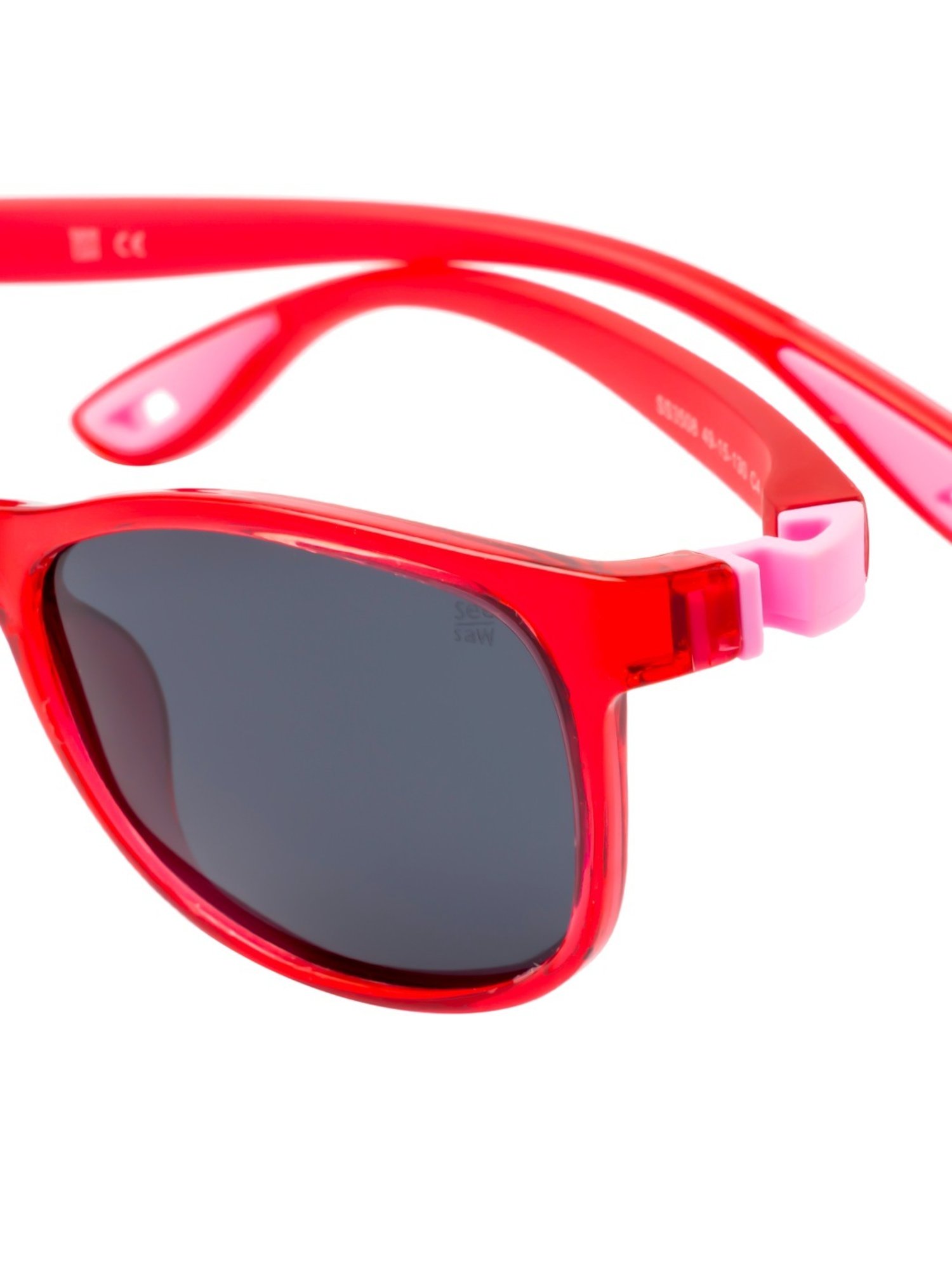 SeeSaw Black Rectangular Sunglasses for Girls