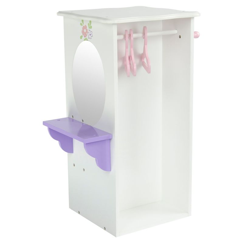 Olivia's Little World - Little Princess 18" Doll Furniture - Dresser with 3 Hangers