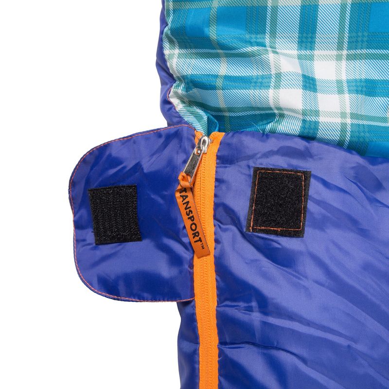 Wenzel Santa Fe 20 Degrees Fahrenheit Mummy Sleeping Bag - Blue