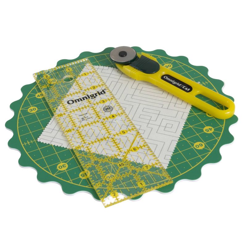 Omnigrid 8" 360 Rotating Cutting Mat