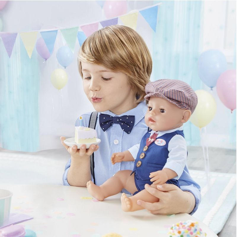 BABY born Interactive Boy Doll - Blue Eyes