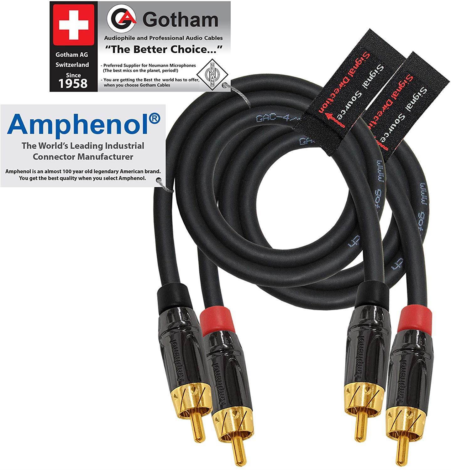 Digital Audio Coaxial Cable | Subwoofer Cable &ndash; (S/PDIF) RCA Cable, 200 Feet