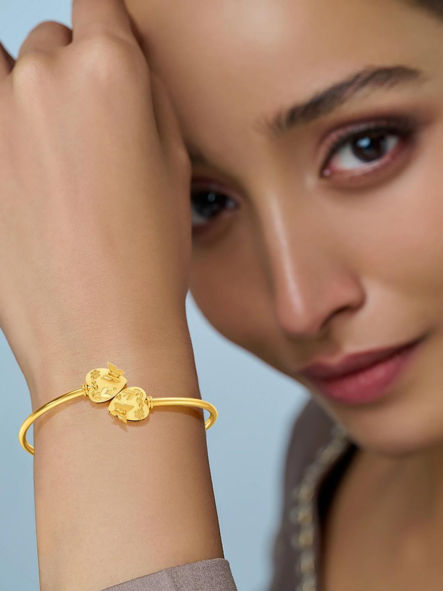 PC Jeweller Piyasha 22 kt Gold Mangalsutra Bracelet