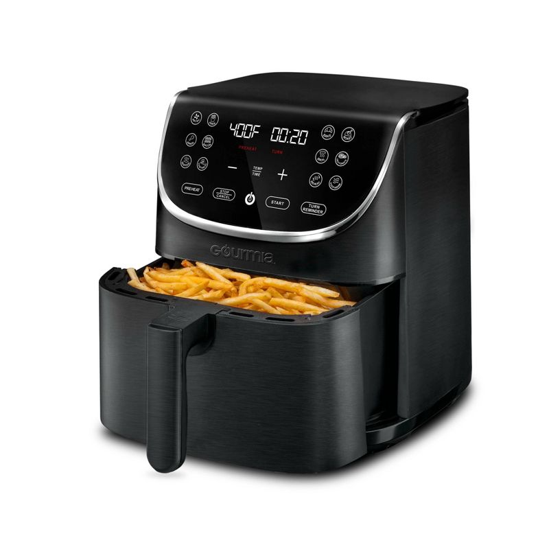 Gourmia 7qt Digital Air Fryer - Black