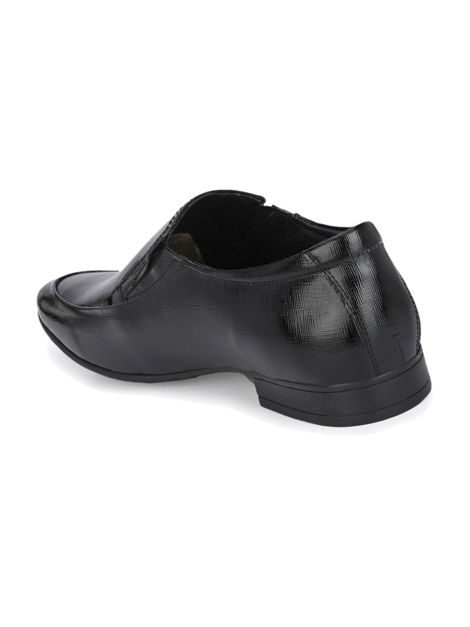 Hitz Men's Black Formal Loafers
