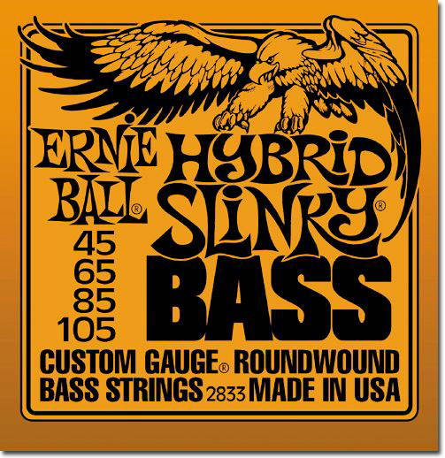 Ernie Ball 2833 Hybrid Slinky Bass Nickel Wound