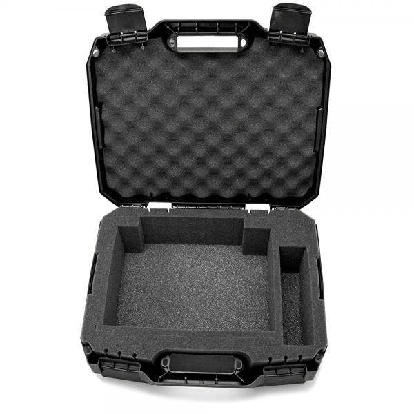 CASEMATIX Projector Travel Case Designed For Viewsonic PA503S / PA503W / PA503X / PG703W / PG703 WXGA XGA SVGA Projectors , HDMI Cable and Remote - Custom Foam Compartment and Hard Shell Protection
