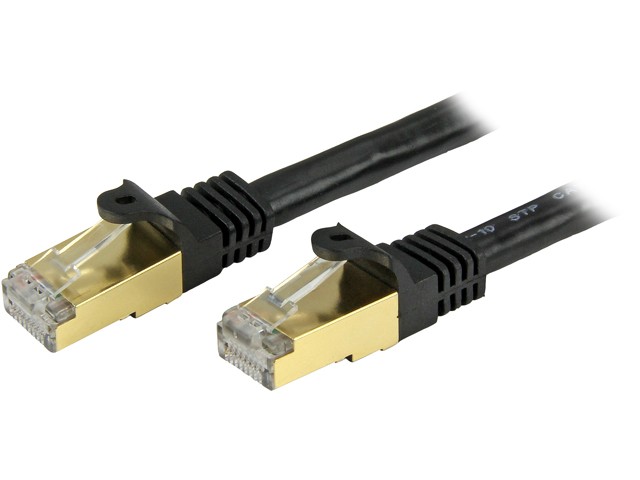 StarTech.com C6ASPAT7BK 7 ft. Network Ethernet Cables