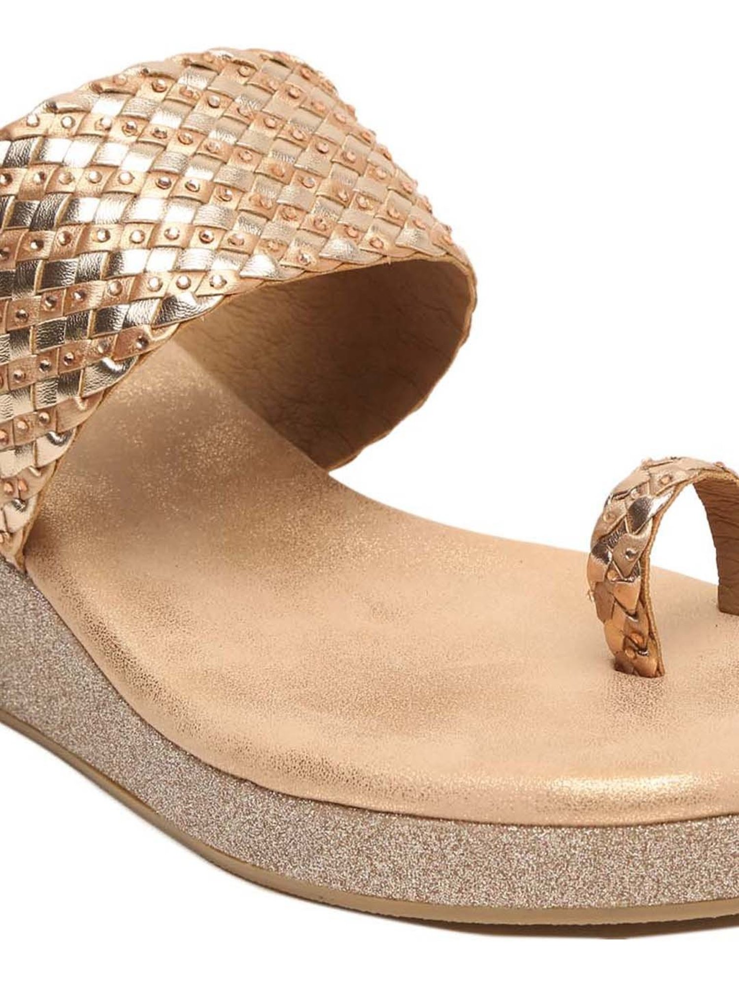 Pelle Albero Women's Sultan Toe Ring Wedges