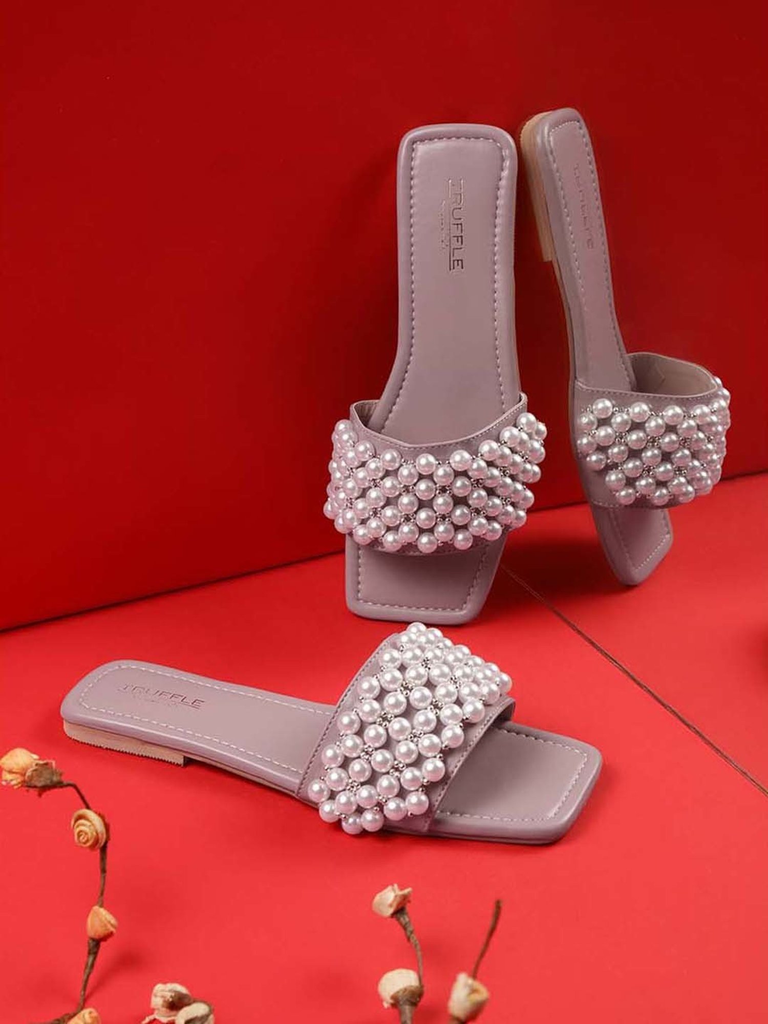 Truffle Collection Women's Champagne Casual Sandals