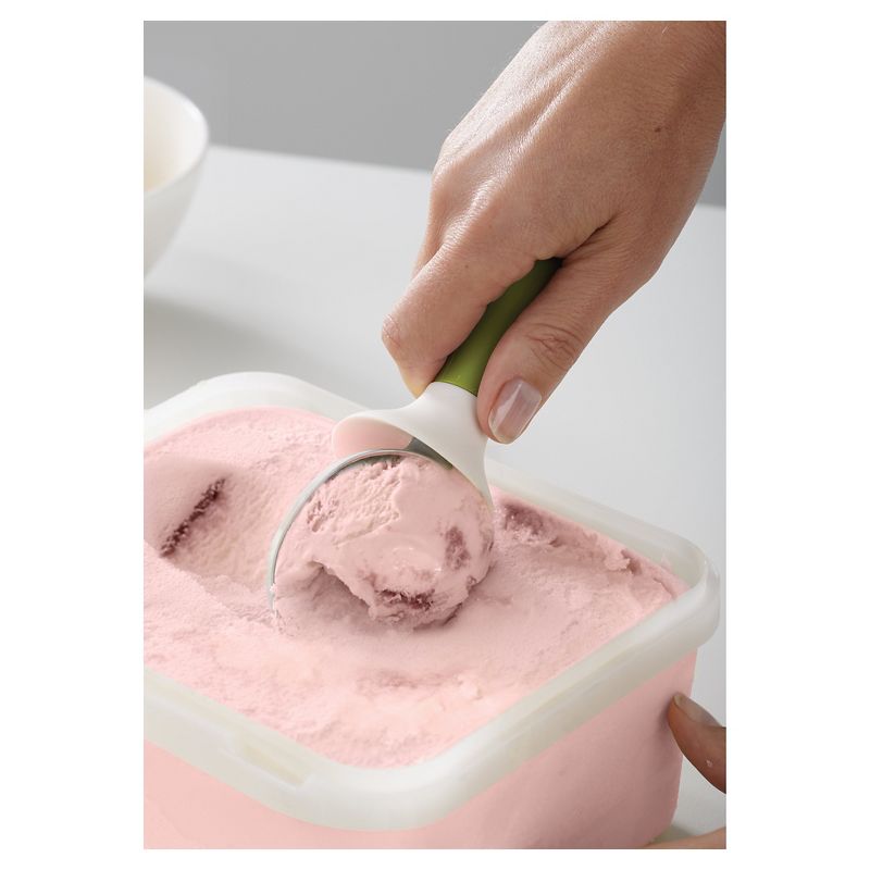 Joseph Joseph Dimple Non-Drip Ice Cream Scoop - Green