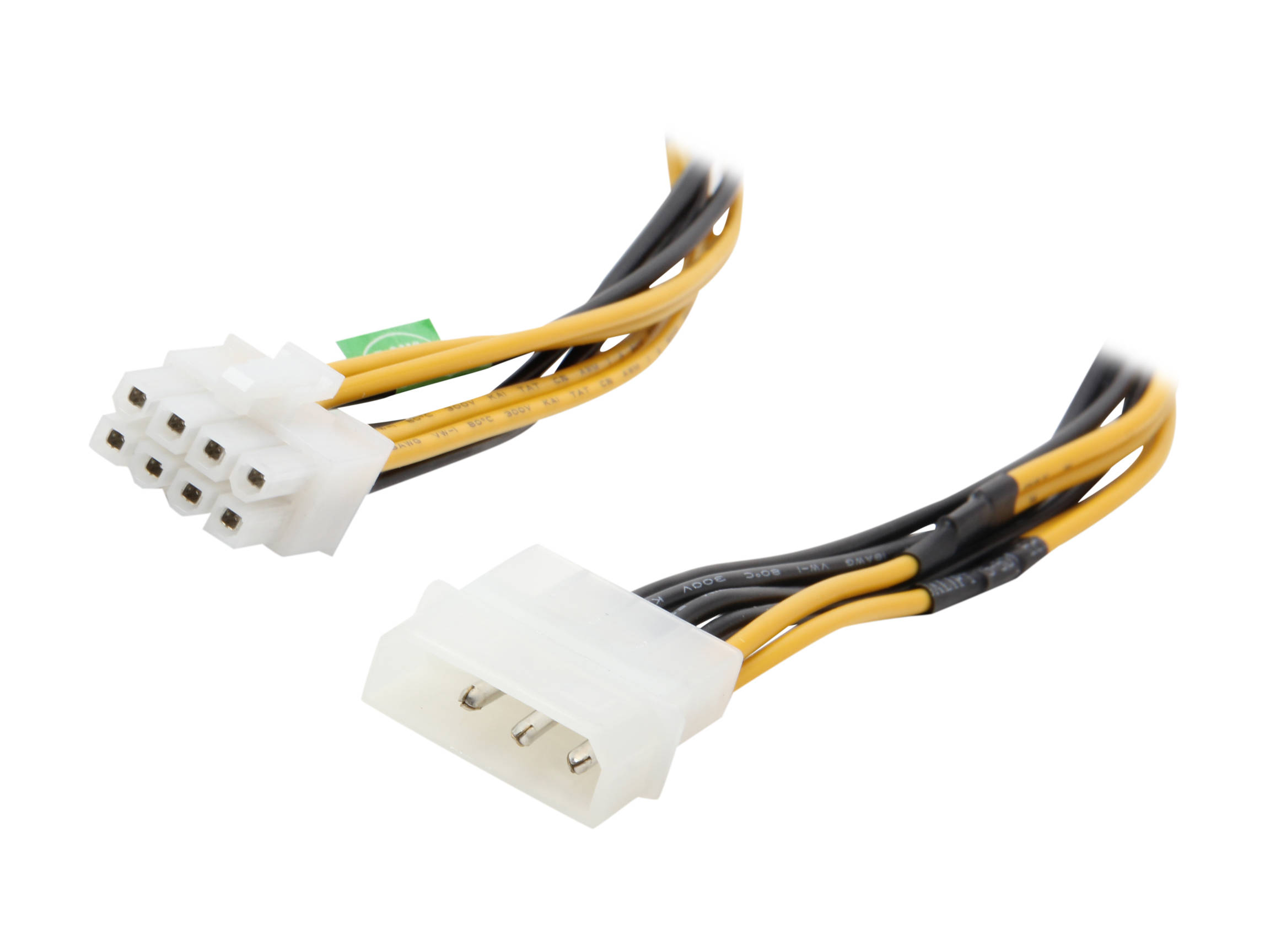 Micro Connectors 30cm Addressable RGB (ARGB) 1 to 4 Splitter Cable with/5 Male Pins (F04-04ARGB-30)