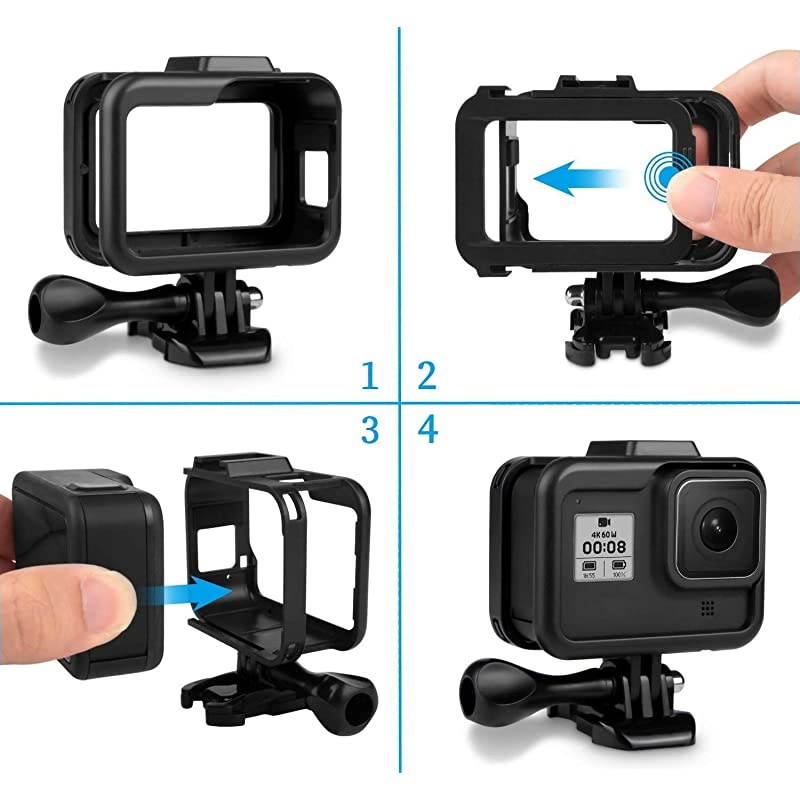 Protective Housing Case for GoPro Hero 8 Black Protect Frame Accessory