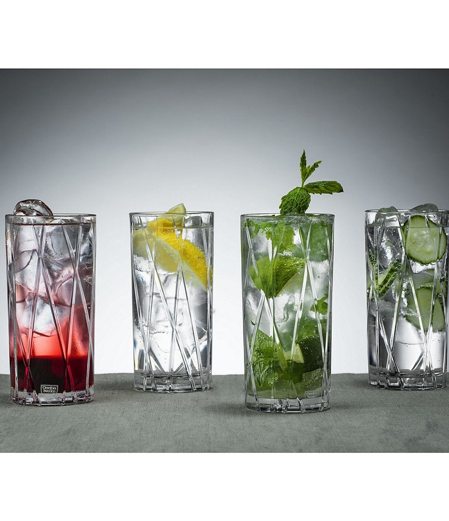 Orrefors City Highball, Set of 4