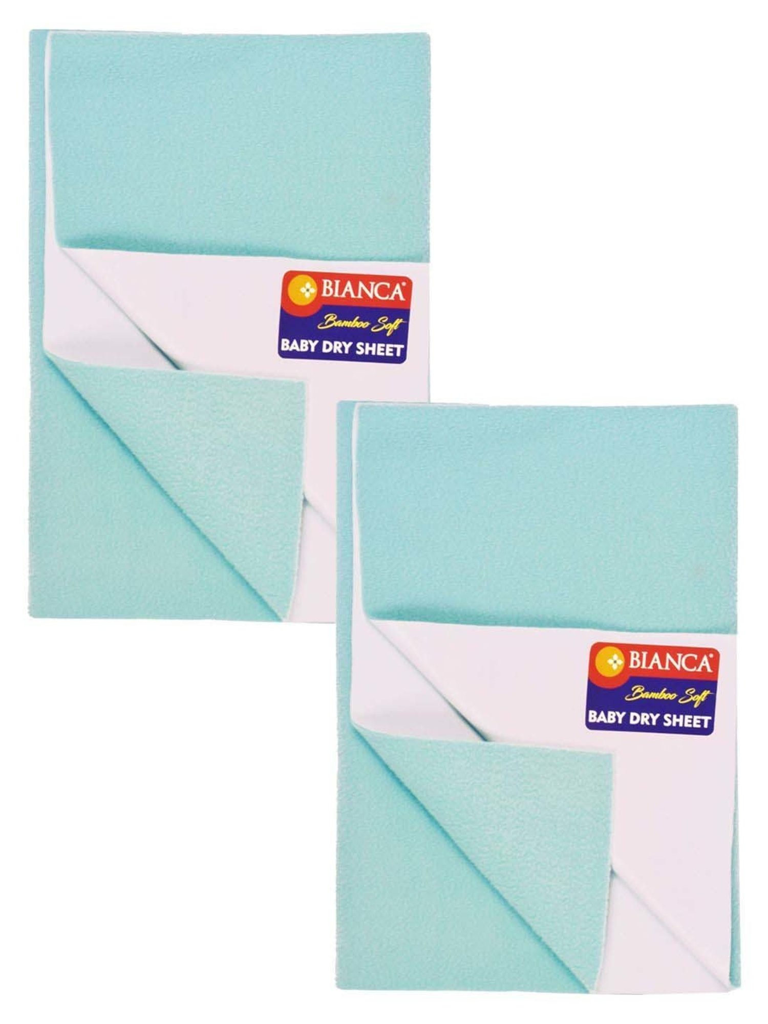 MiArcus Green Polyester 180 GSM Mattress Protectors (0-12 Month) - Set of 1