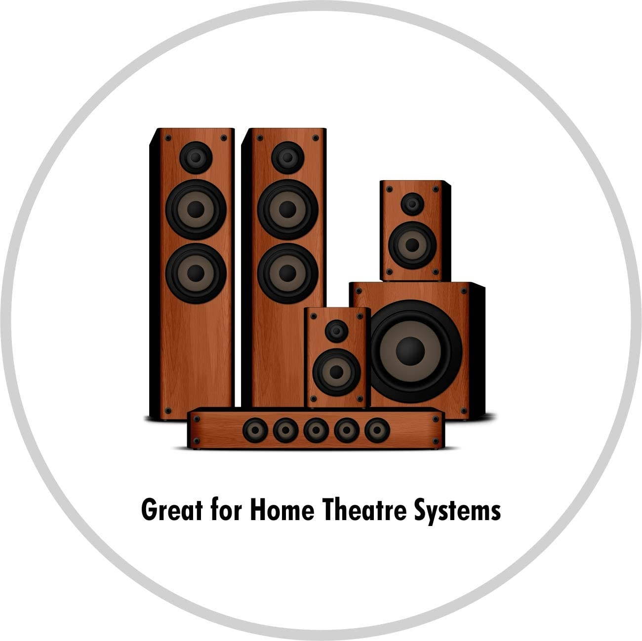 InstallGear 14 Gauge AWG 100ft Speaker Wire Cable - White