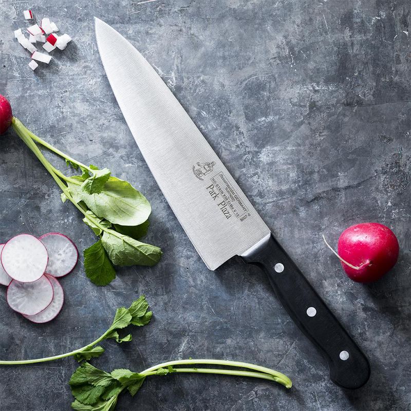 Messermeister Park Plaza 10 Inch Multi Purpose Heavy Duty Stainless Steel Chef's Knife
