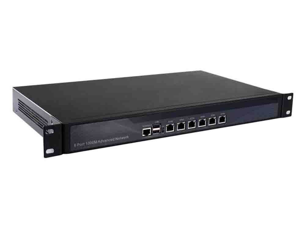 Firewall,VPN,1U Rackmount,Network Security Appliance,AES-NI,Z87 with Intel Core I7 4770,(Gray),[6 Intel 82574L Lan/2USB/1COM/1VGA/1Bypass],(2G RAM/32G SSD)