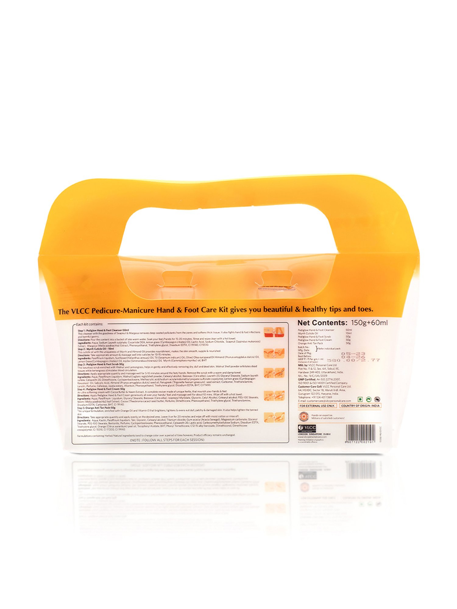 VLCC Manicure Pedicure Kit and Gold Facial Kit Combo