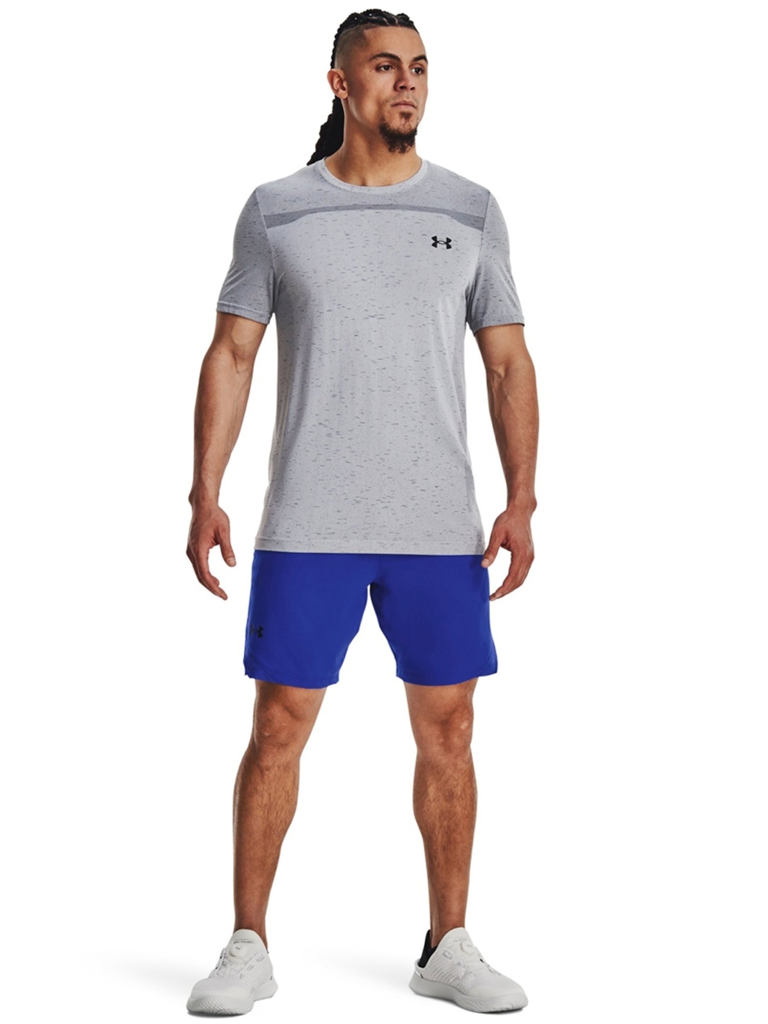 Under Armour Blue Slim Fit Sports Shorts