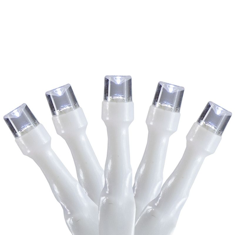 J. Hofert Co 25ct C7 Christmas String Lights Transparent Clear - 24' Green Wire