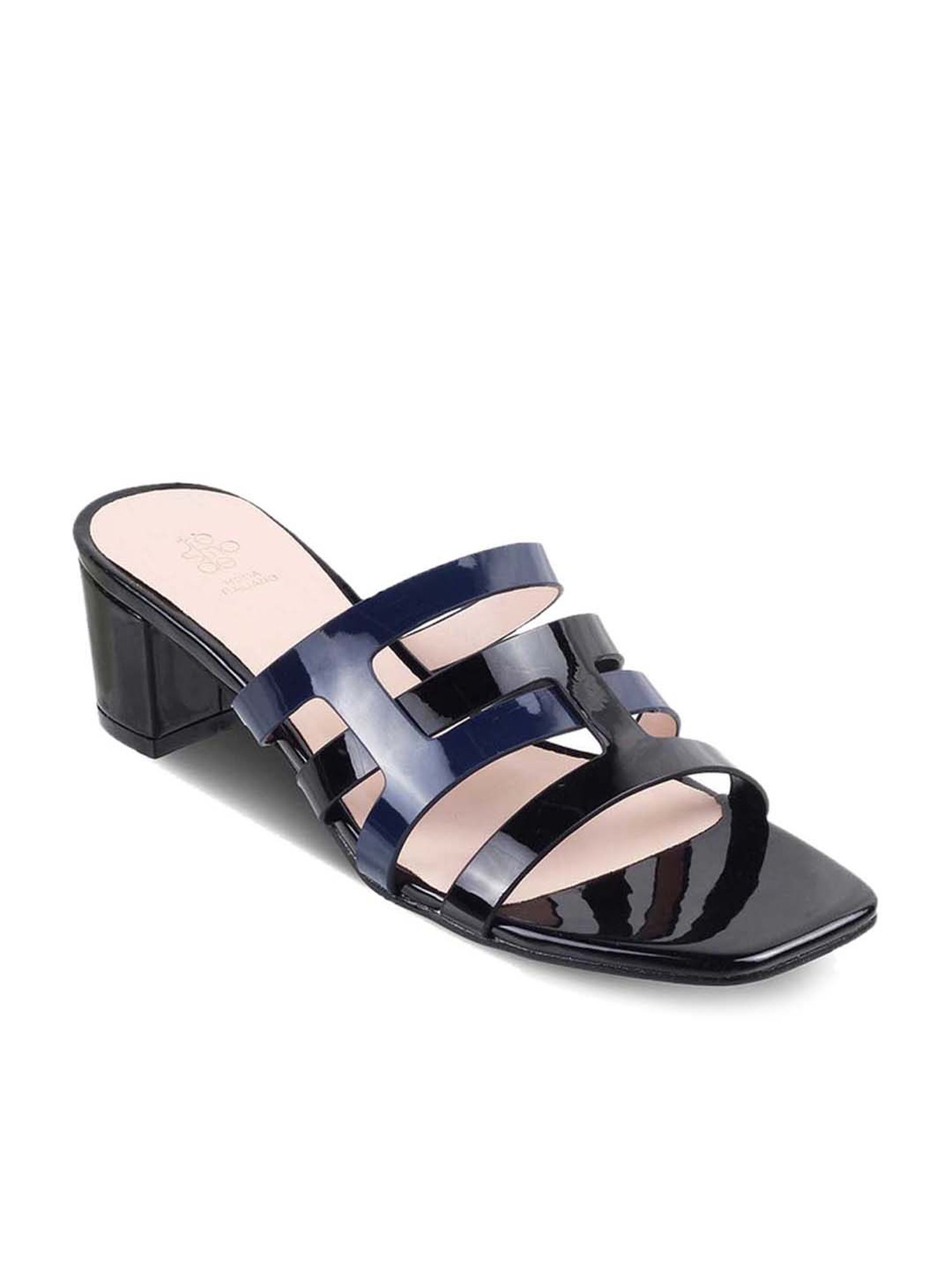 Tresmode Women's Black Casual Sandals