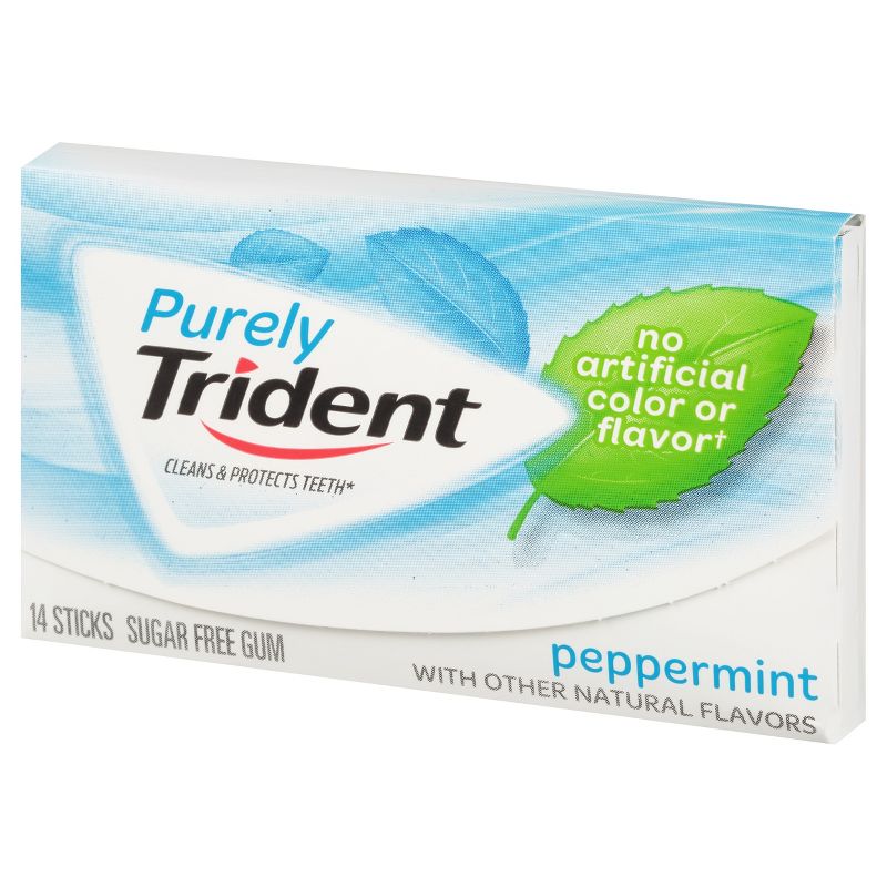 Trident Peppermint Chewing Gum - 14ct