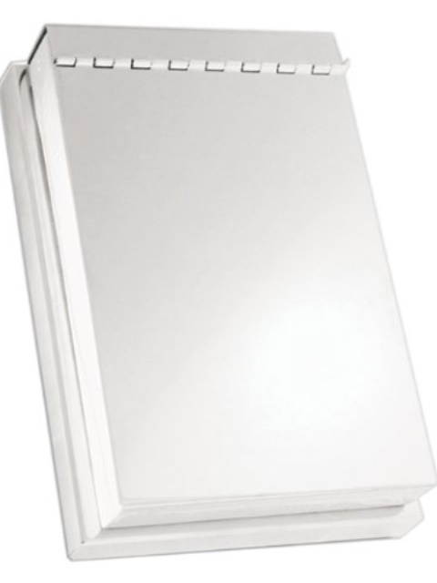 Natico Silver Note Pad Holder (30-418)