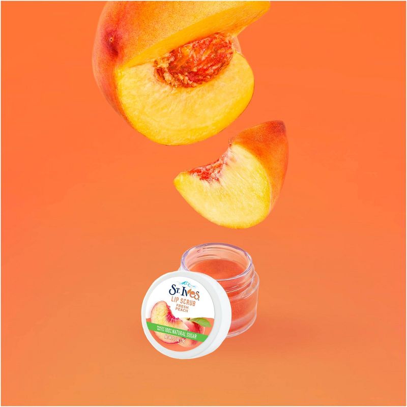 St. Ives Fresh Peach Lip Scrub - 0.5oz