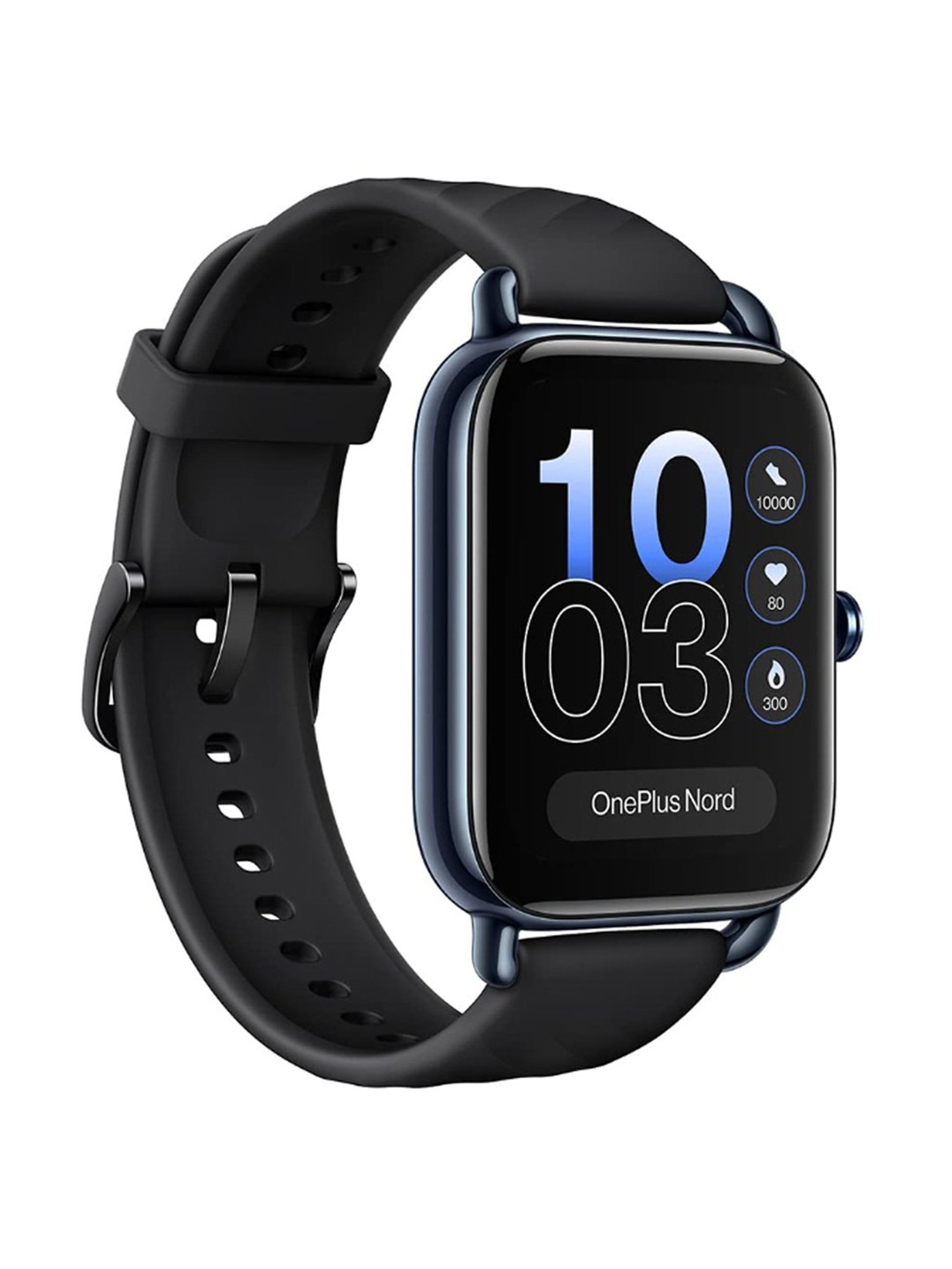 OnePlus Nord Watch with 1.78 inch AMOLED Display & Multiple Watch Faces Smatwatch (Black)