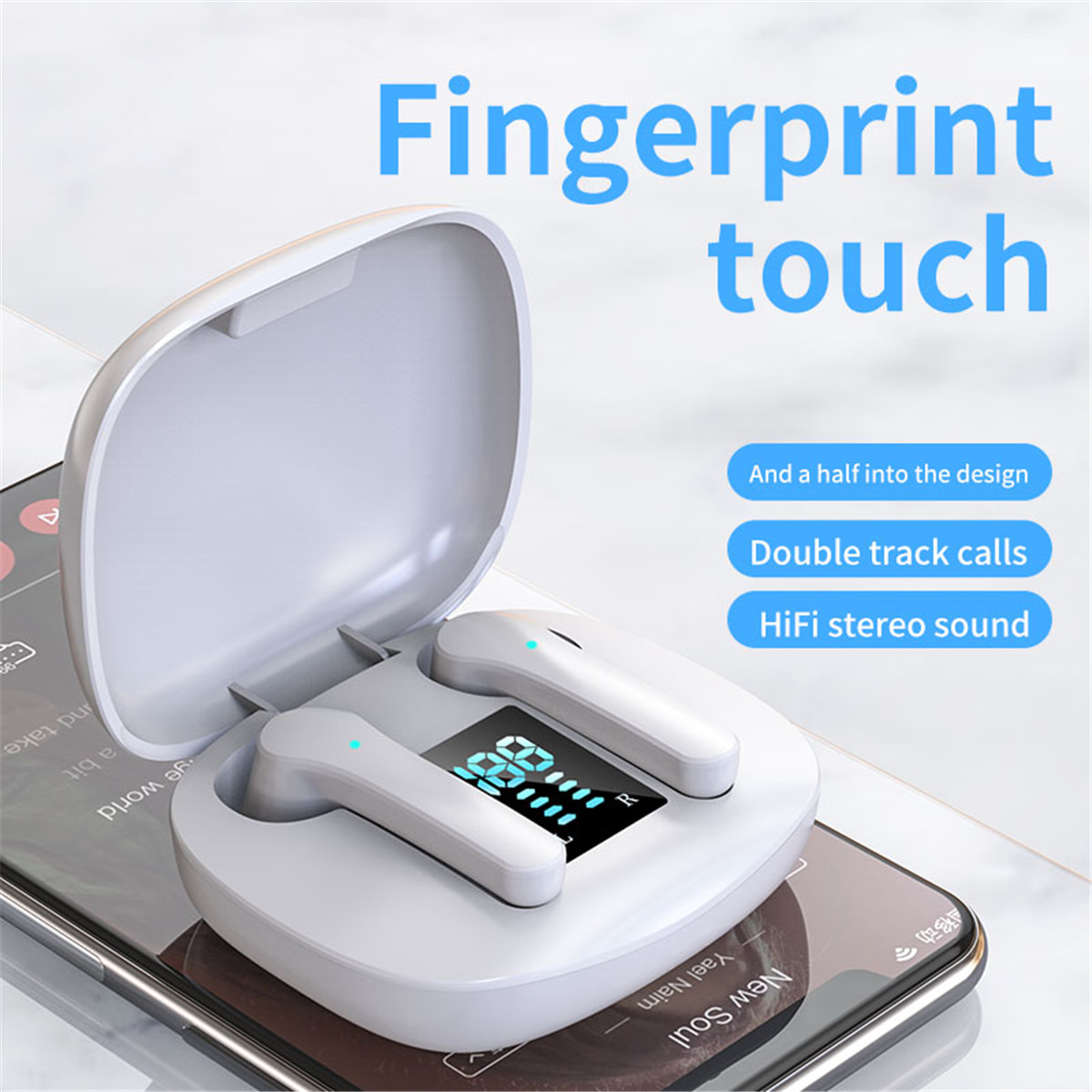 Airpods Silicone Case Cool Cover Compatible for Apple Airpods 1&2 [Cartoon Series][Designed for Kids Girl and Boys] (Angel)