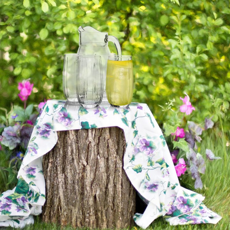 Pasabahce Linka 5 Piece Glass Pitcher and Tumbler Set